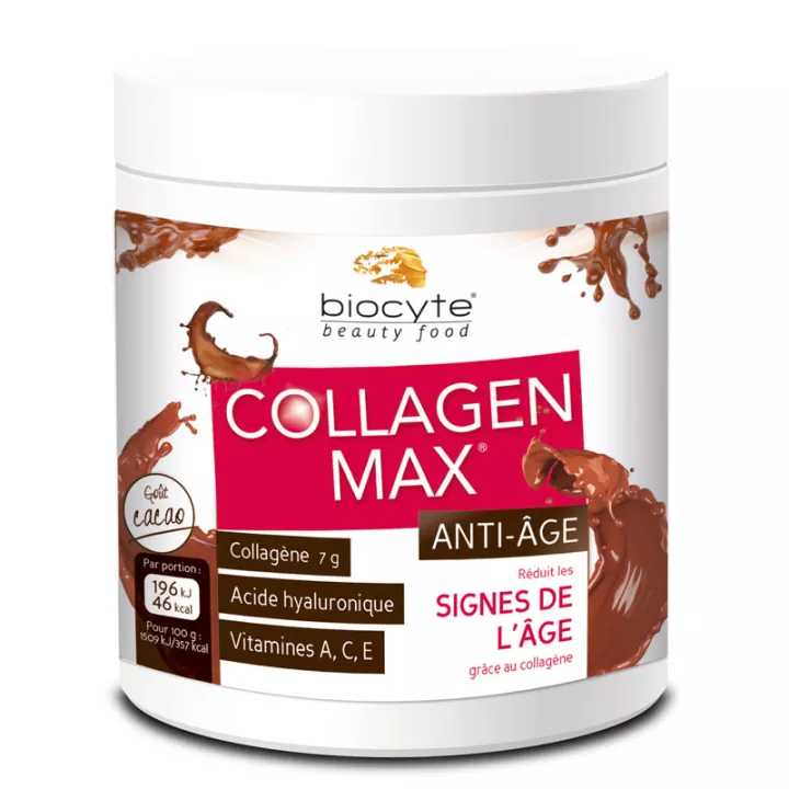 MAX colágeno en polvo de la bebida de cacao 260g