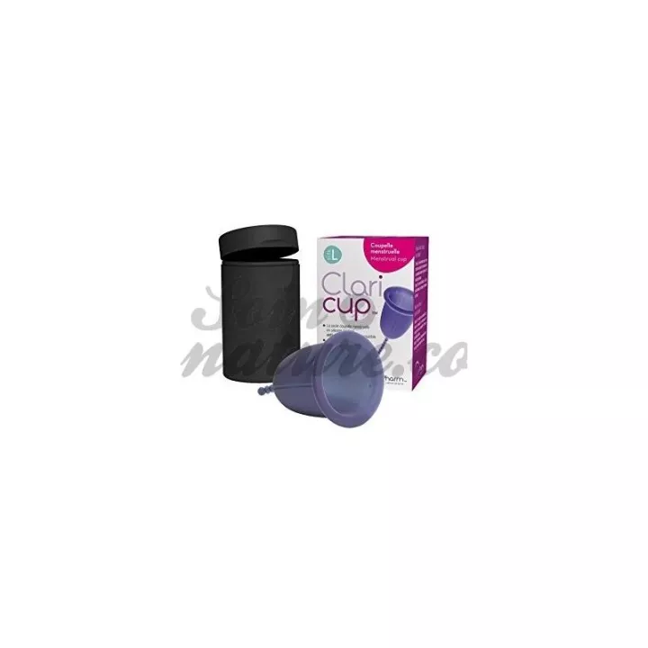 CLARICUP silicone menstrual cup size L Abundant rules