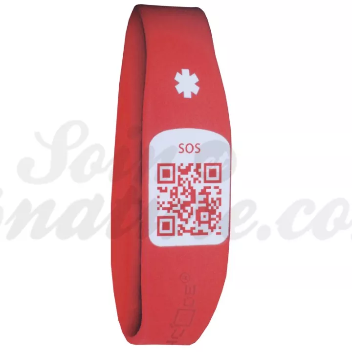 SILINCODE Bracelet SOS situation d'urgence