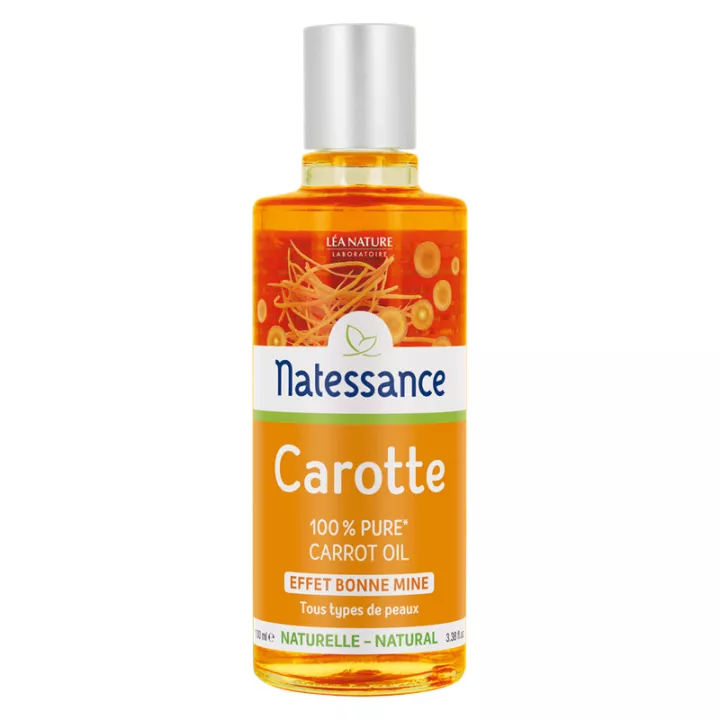 Natessance Olio di carota effetto bonne mine 100 ml
