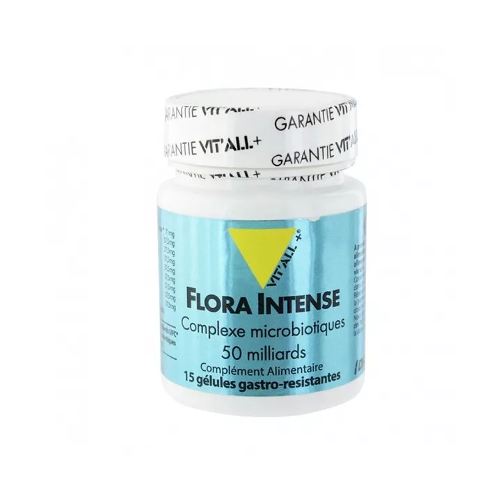 Vitall+ Flora Complejo Microbiótico Intenso 15 cápsulas