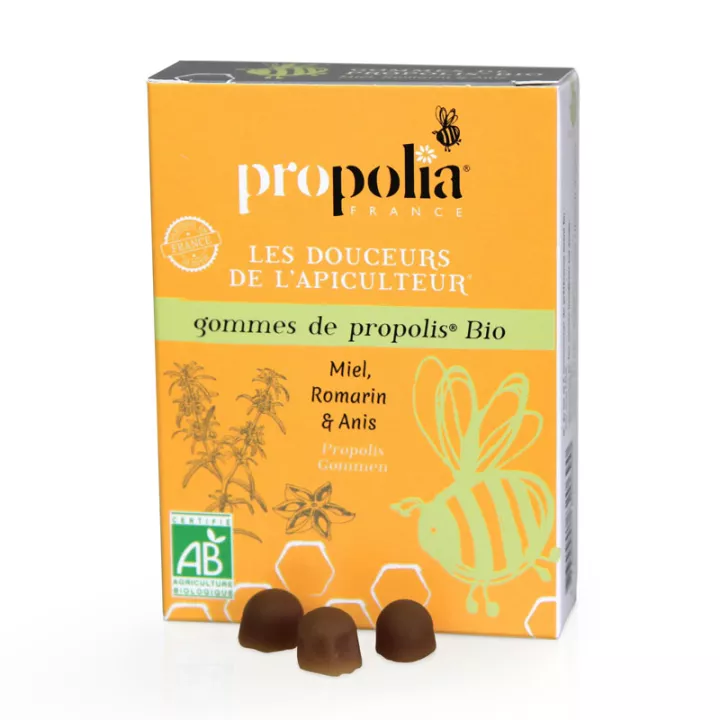 Propolia Organic Propolis Gums Мед, розмарин и анис