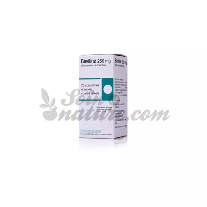 BEVITINE 250MG 20 tablets