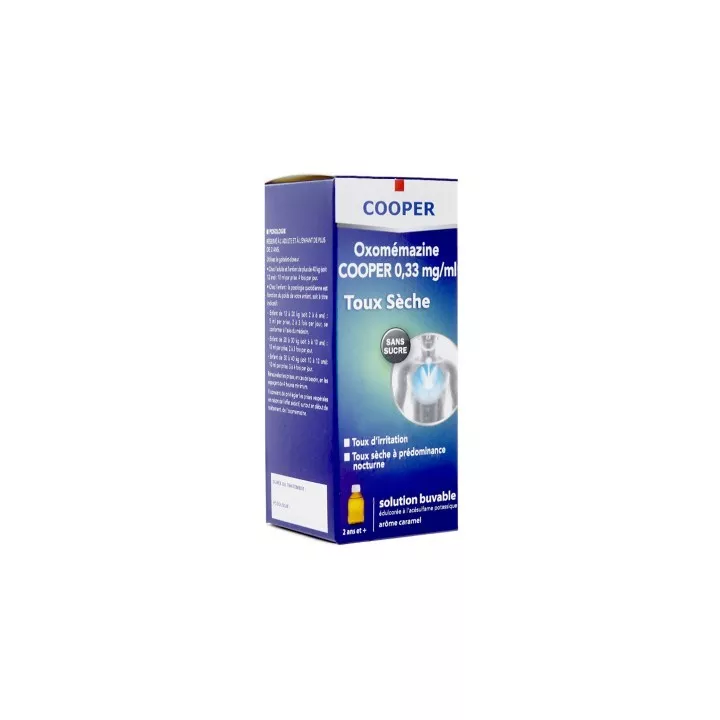 Oxomemazine COOPER 150ml TOS pelo