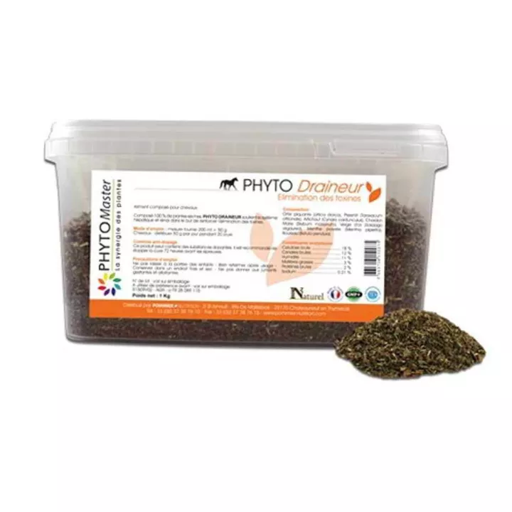 Phyto-draineur Plantes pour Cheval Phytomaster 1kg