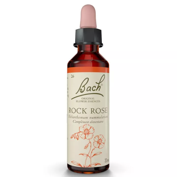 Bach Flower Rock Rose 20ml ROSE ROCHA Original