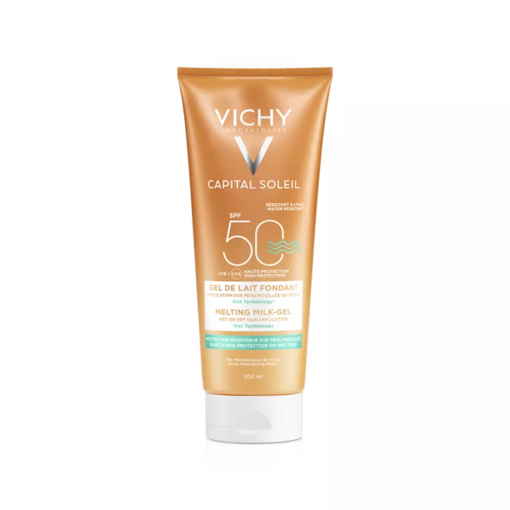 Gel di latte ultra fondente Vichy Capital Soleil SPF50 + 200ML