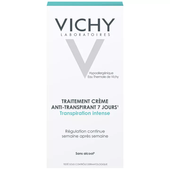 Vichy anti transpirantes crema 30ml 7 días