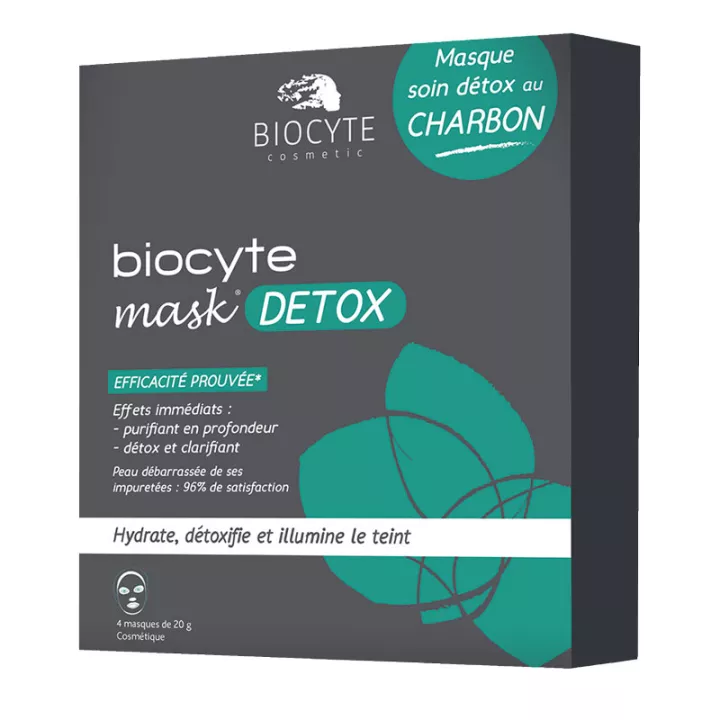 Biocyte DESINTOXICAÇÃO CARVÃO MASK