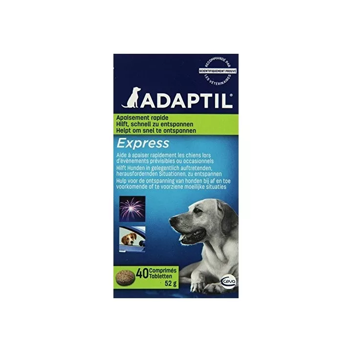 Adaptil EXPRESS spanning Tabletten hond Ceva