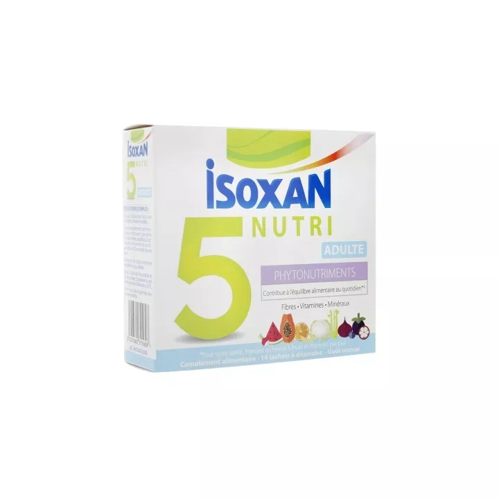 ISOXAN 5 NUTRI Adulte Phyto-nutriments 14 Sachets