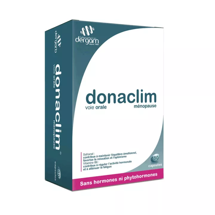 DONACLIM Comfort menopausia 180 cápsulas Dergam