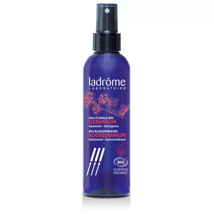 LADRÔME Eau florale Géranium bio Vaporisateur 200ml