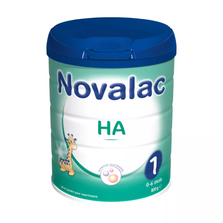 NOVALAC HA 1 Age Hypoallergénique Lait en poudre 800g