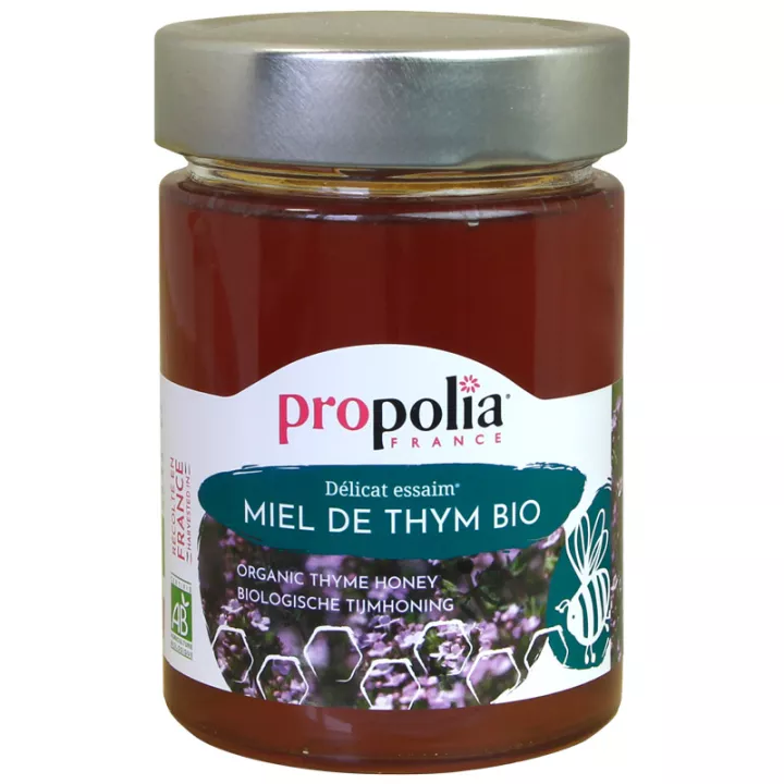 Enjambre De Miel De Tomillo Ecológico Delicado De Propolia