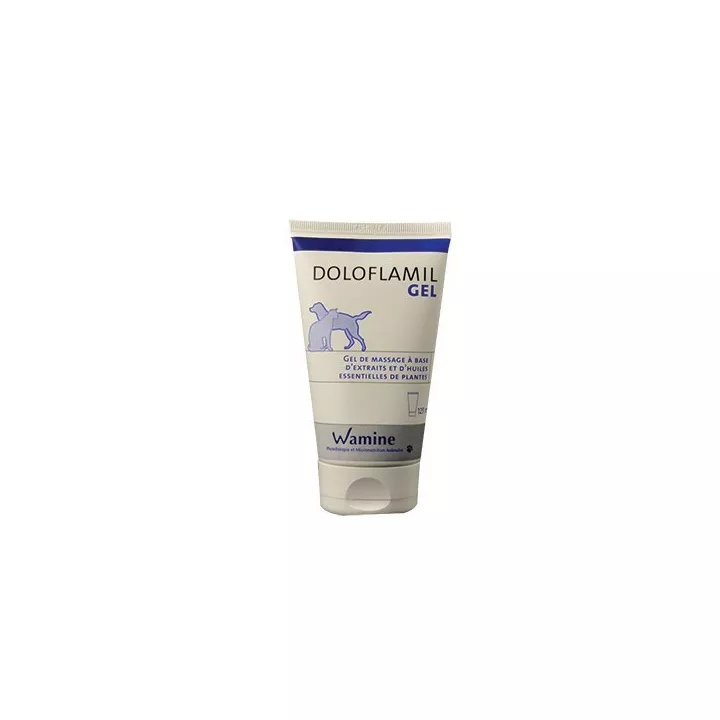 Wamine Doloflamil Massage Gel Gelenke Hund und Katze 125g