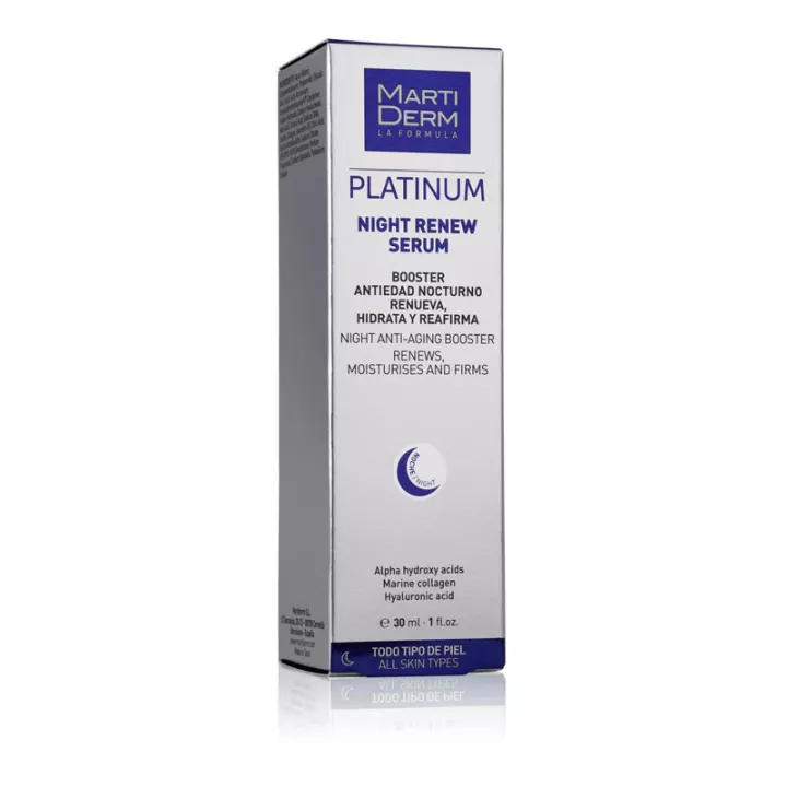 Martiderm Platinum Night Renew Serum 30 мл