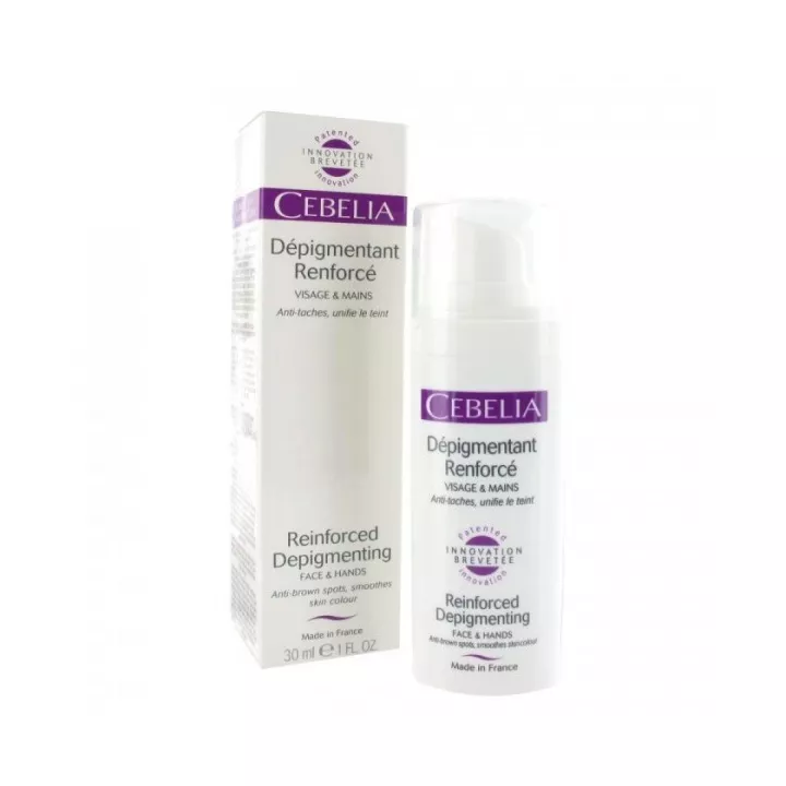 Cebelia fluide dépigmentant renforcé Visage et mains 30 ml