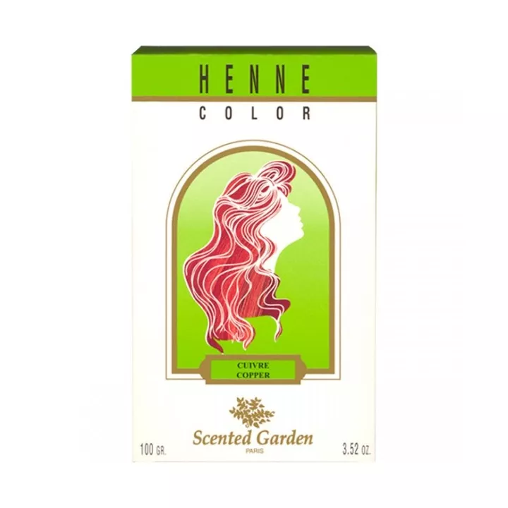 Geparfumeerde tuin Haarkleur Henna Koper 100G