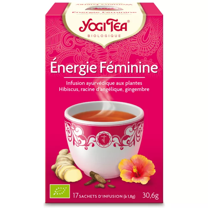 Yogi Tea Tisane énergie féminine Infusion Ayurvédique 17 Sachets