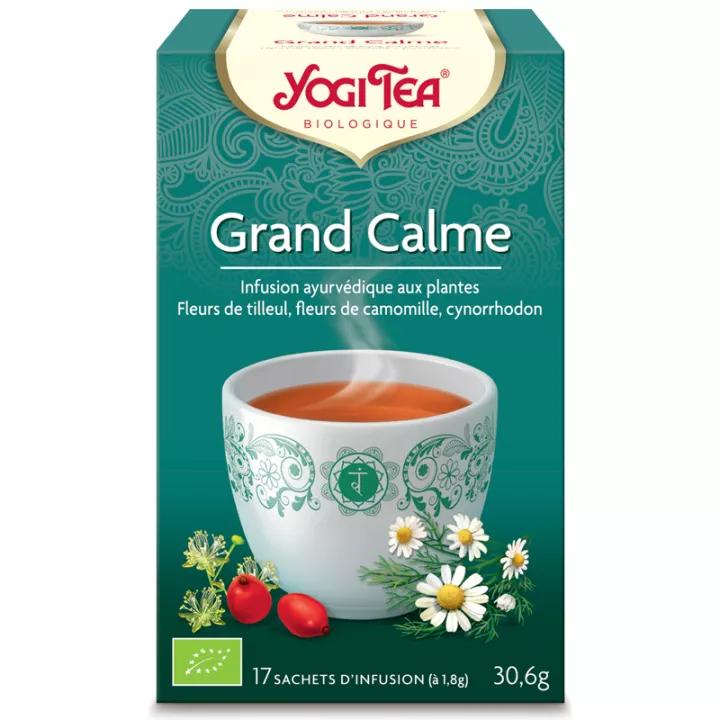 Yogi Tea Herbal tea calma Ayurvedic Infusion 17 bolsitas de té