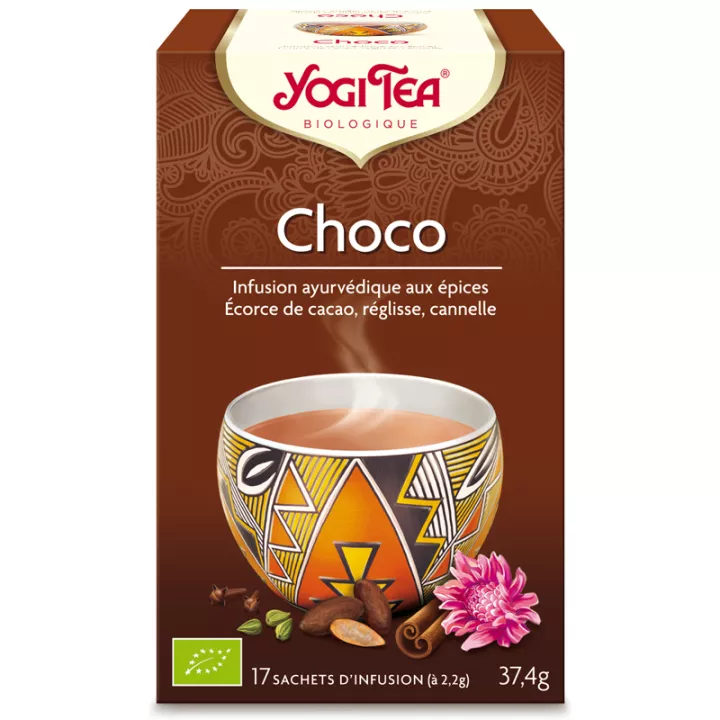 Yogi Tea Tisane choco Infusion Ayurvédique 17 infusettes