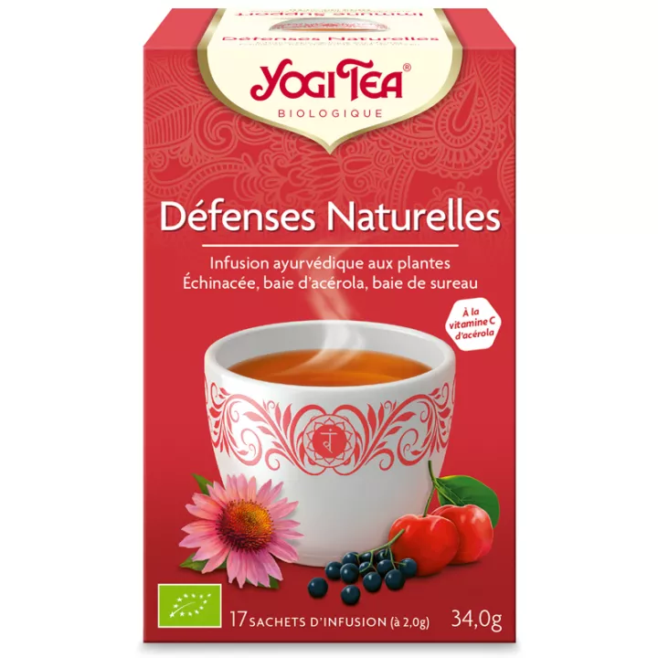 Yogi Tea Tisane défenses naturelles Infusion Ayurvédique 17 Sachets