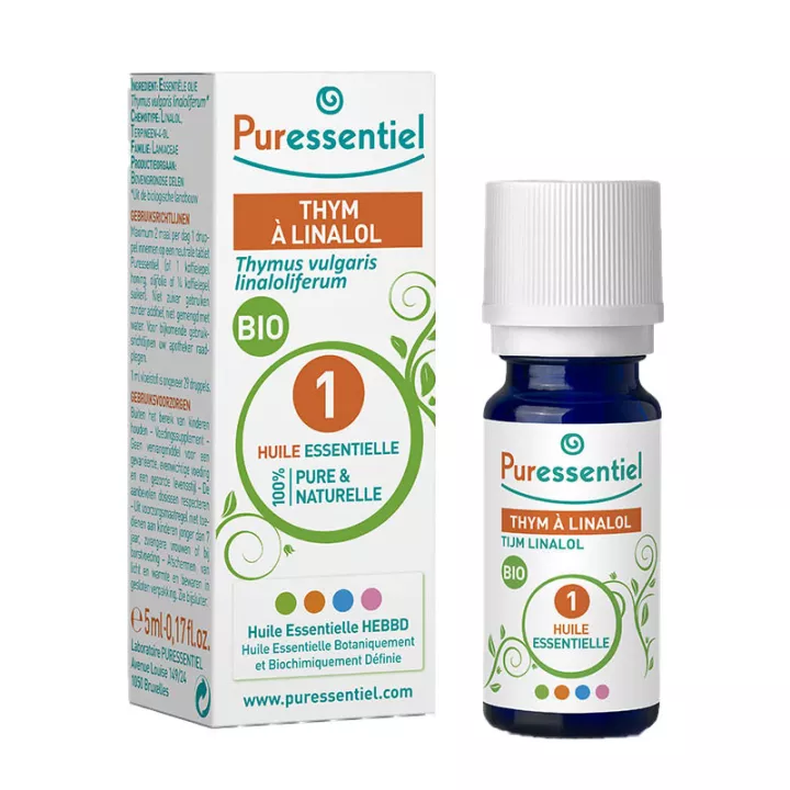 PURESSENTIEL Organic essential oil Thyme linalol 5ml
