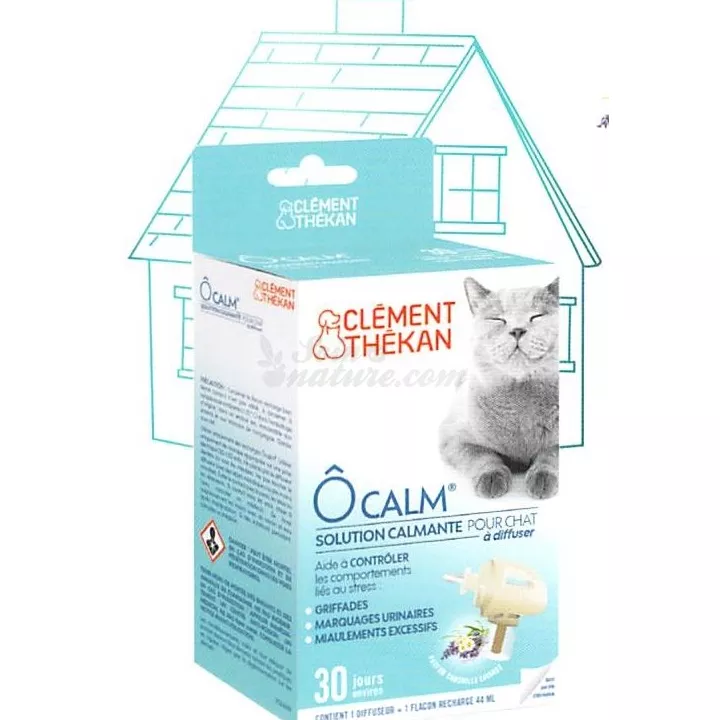 O'CALM Phéromone Chat KIT Diffuseur + Recharge 44ml