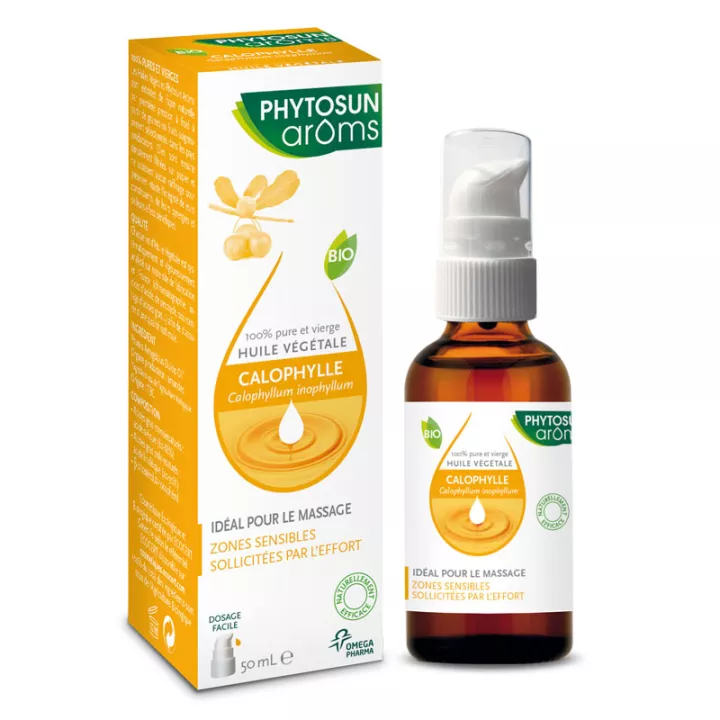 PHYTOSUN AROMS HUILE VEGETALE Calophylle Tamanu CALOPHYLLUM INOPHYLLUM BIO