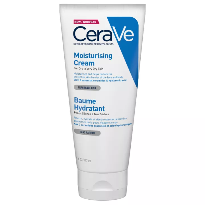 CeraVe balsamo idratante viso e corpo Pelli secche con tendenza atopica