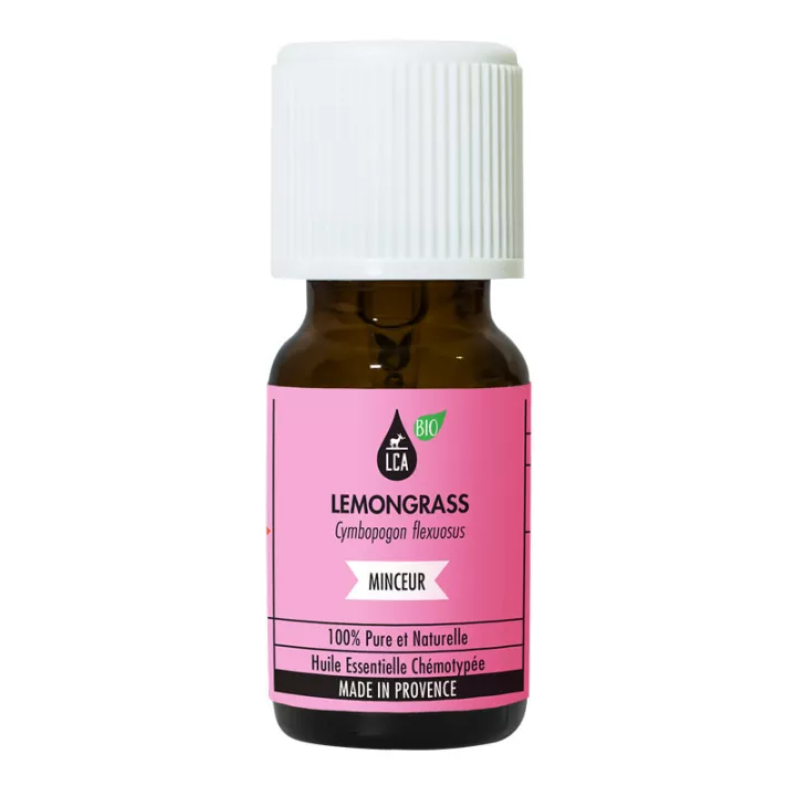 LCA Organic Lemongrass Essential Oil