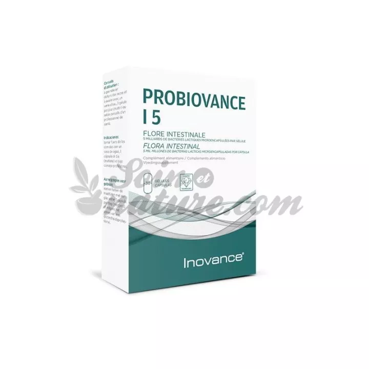 INOVANCE Probiovance I5 Équilibre flore Intestinale 30 gélules