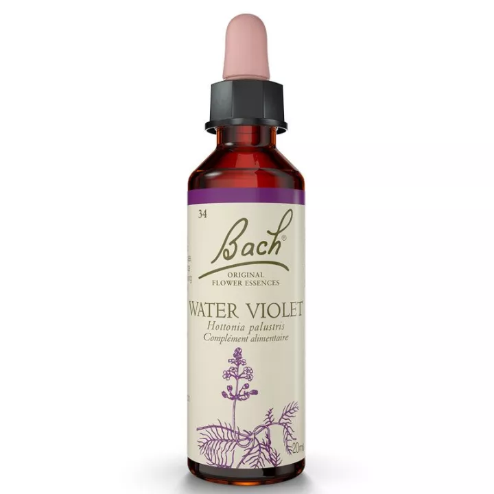 Bach Original Flower Remedies WATER VIOLET Violet Water 20ml