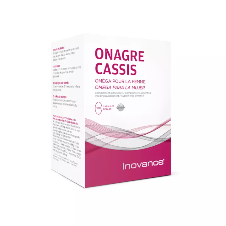 INOVANCE Evening Primrose Cassis Feminine Cycles 100 Cápsulas