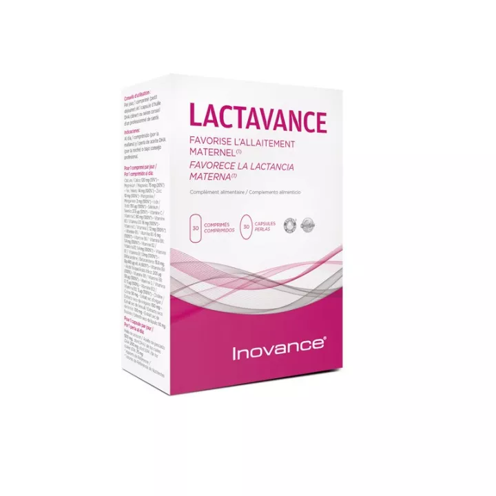 Inovance Lactavance 30 comprimidos 30 cápsulas