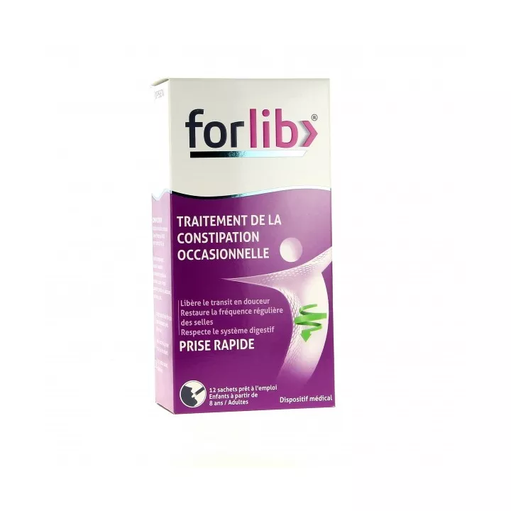 FORLIB Solución oral laxante Estreñimiento 12 sobres