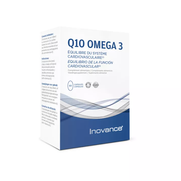 INOVANCE Q10 Omega 3 60 gélules
