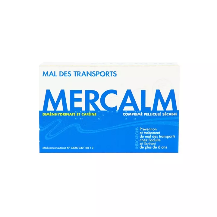 MERCALM Транспортная болезнь 15 таблеток