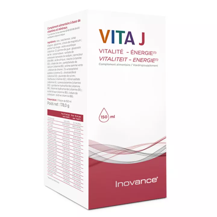 Inovance Vita J Tonus et Vitalité de l'enfant Xarope 150 ml