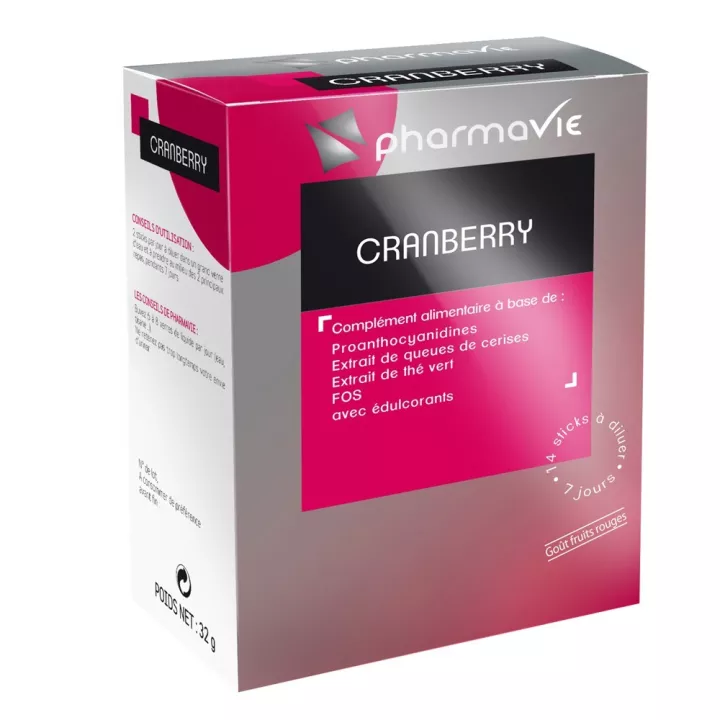 Pharmavie Cranberry 14 Sticks zum Verdünnen