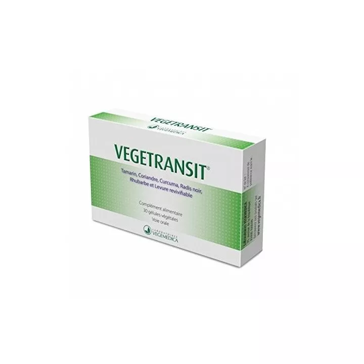 Vegetransit Transit Constipation 30 capsules