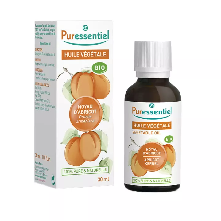 Puressentiel aceite vegetal orgánico albaricoque kernel 30ml