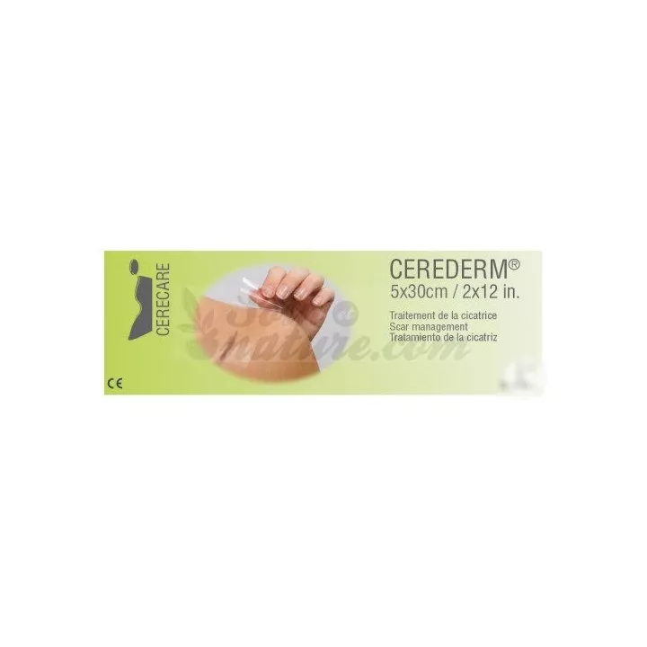Cerederm 10 Силиконовые адгезивные повязки 5x30CM