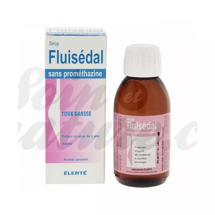 FLUISEDAL without PROMETHAZINE fatty cough syrup