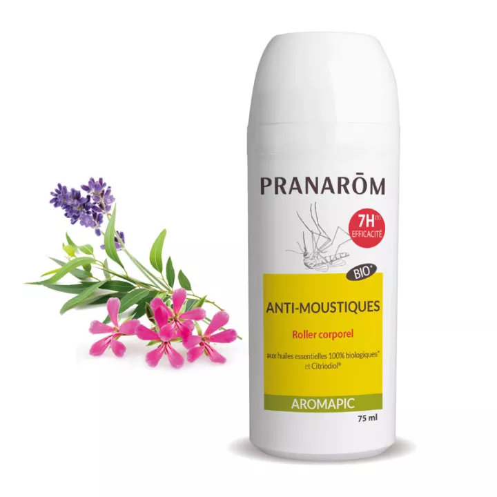 NATURAL MOSQUITO REPELLENT AROMAPIC ROLLER PRANAROM 75G