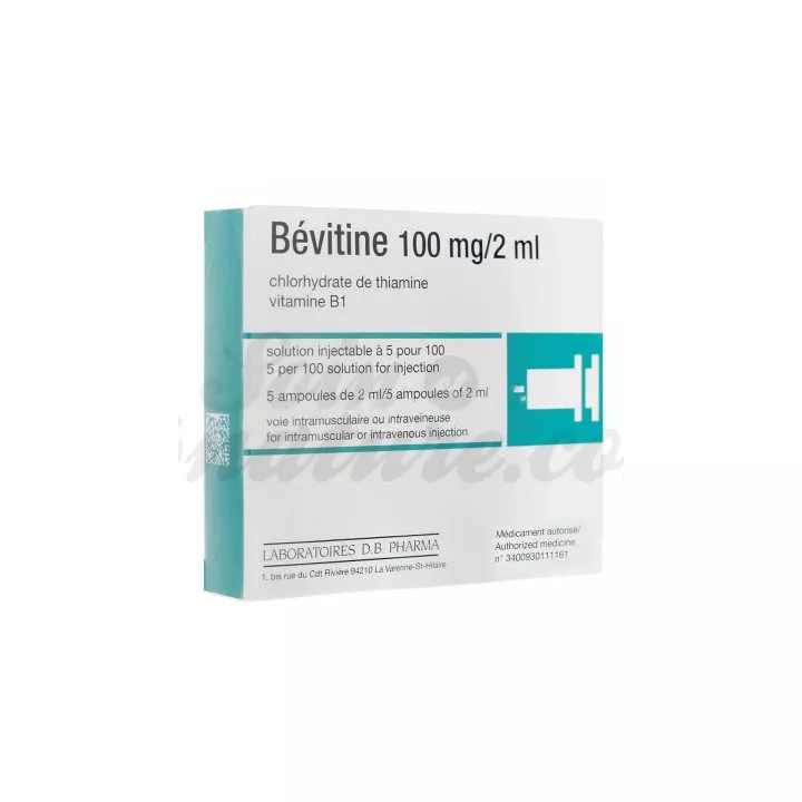 BEVITINE 100MG/2ML 5 ampoules IM-IV