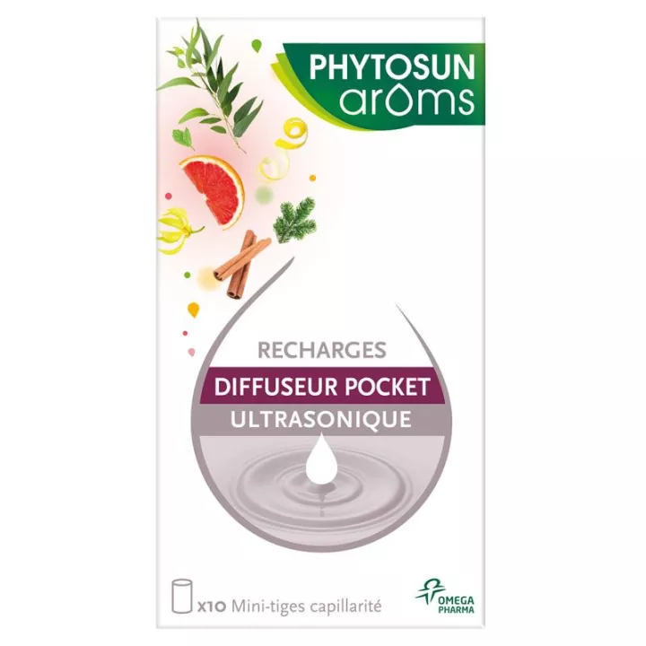 Phytosun Aroms Recharges pour Diffuseur Pocket Ultrasonique