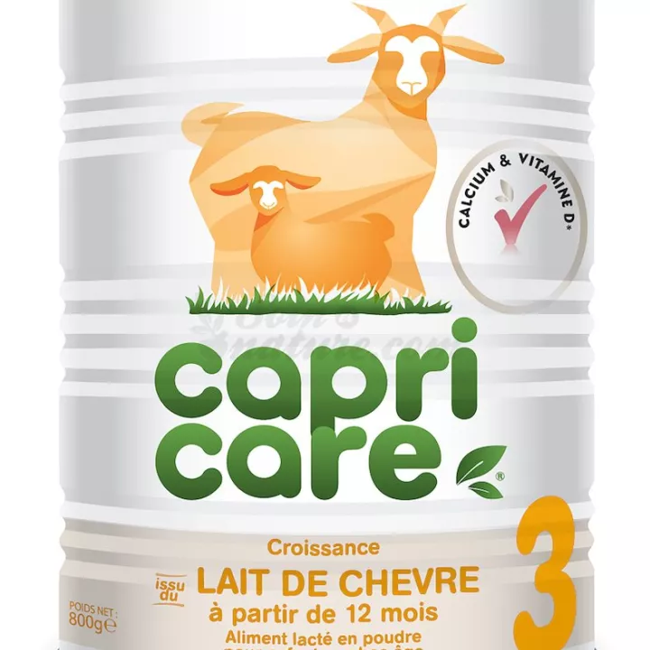 CapriCare 3 de crecimiento de cabra leche infantil tercera edad del bebé