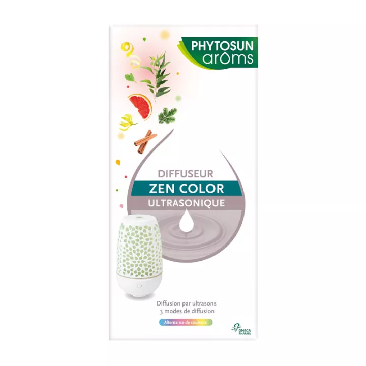 Difusor ultrassônico de cores zen de Phytosun Aroms